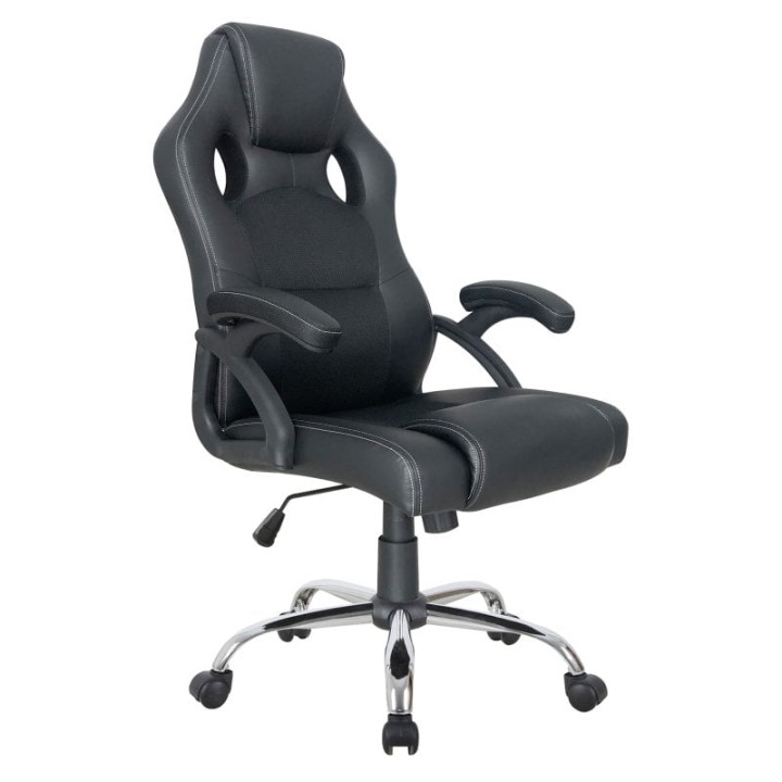 Equip 651016 Silla de Oficina Negra
