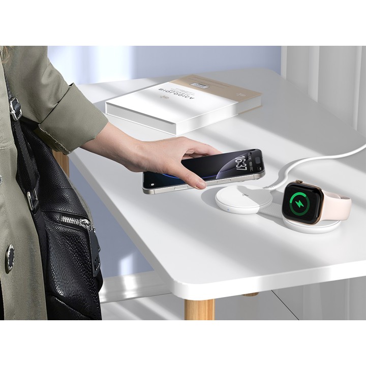 Cargador CONCEPTRONIC Plegable 25W Blanco (GORGON04W)