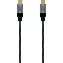 Aisens Cable USB 3.1 Tipo C Macho/Macho 1m Gris