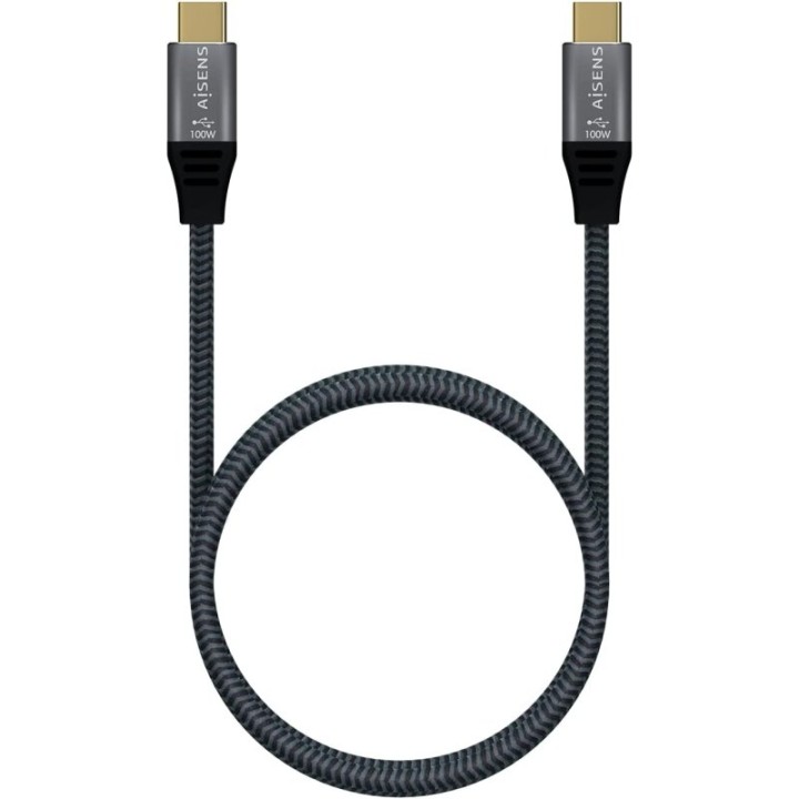 Aisens Cable USB 3.1 Tipo C Macho/Macho 1.5m Gris