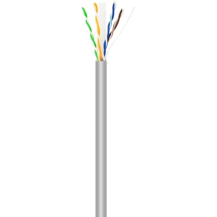 Aisens A135-0660 Bobina Cable de Red RJ45 Cat.6 UTP AWG23 CCA 100m Gris