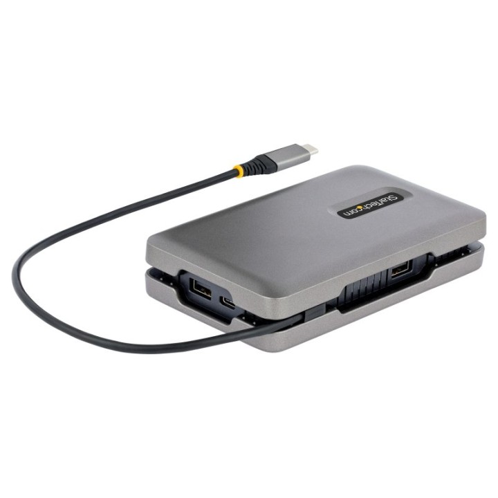 StarTech Adaptador Multipuertos USB-C Docking Station para 2 Monitores PD 100W