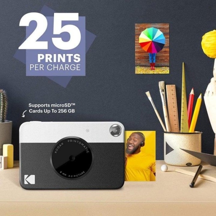 Kodak Printomatic Cámara Instantánea Negra