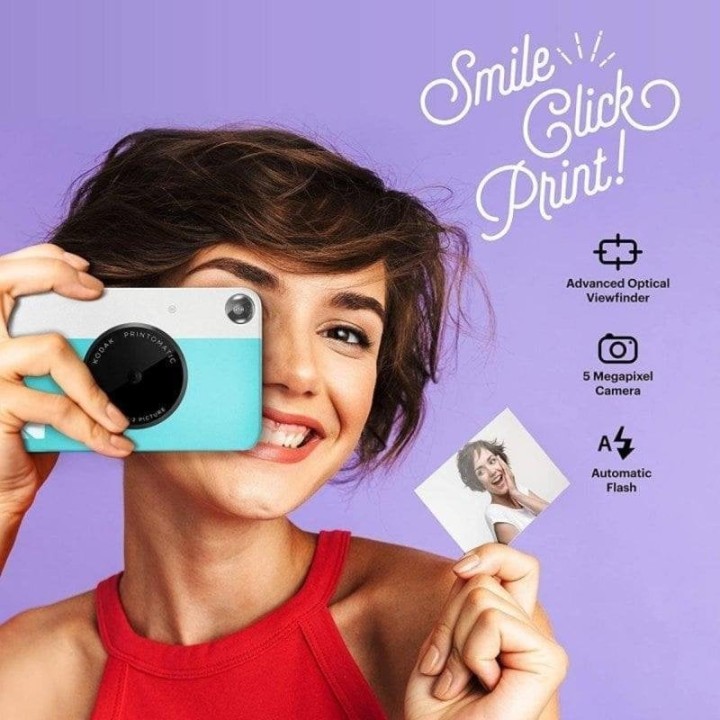 Kodak Printomatic Cámara Instantánea Azul