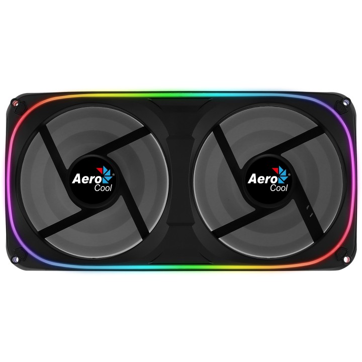 Ventilador AEROCOOL 240x120mm RGB Negro (ASTRO24)