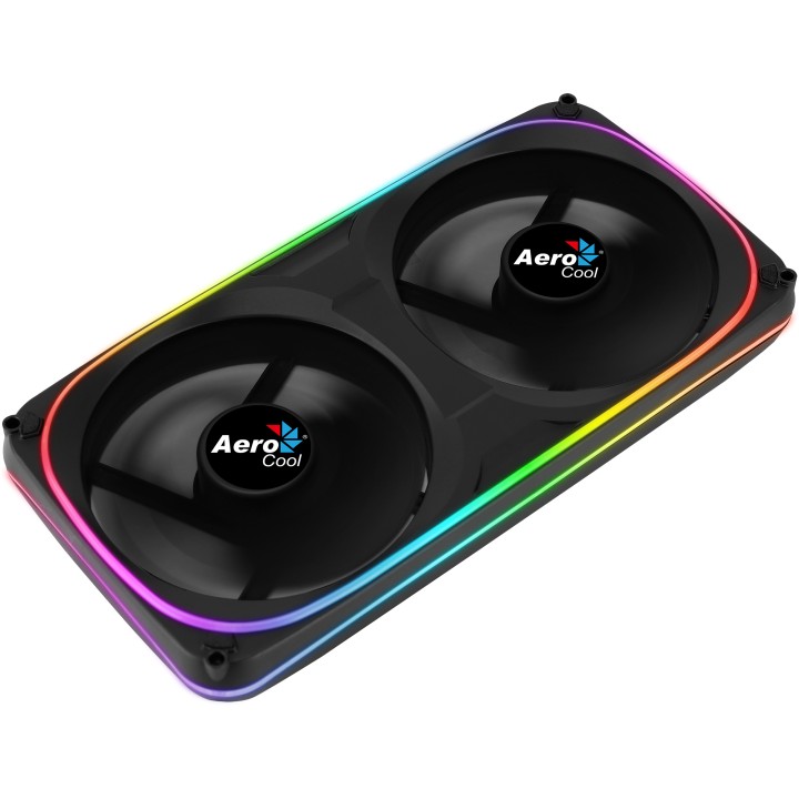 Ventilador AEROCOOL 240x120mm RGB Negro (ASTRO24)