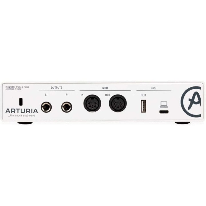 Arturia MiniFuse 2 Interfaz de Audio y MIDI USB Compacta Blanco