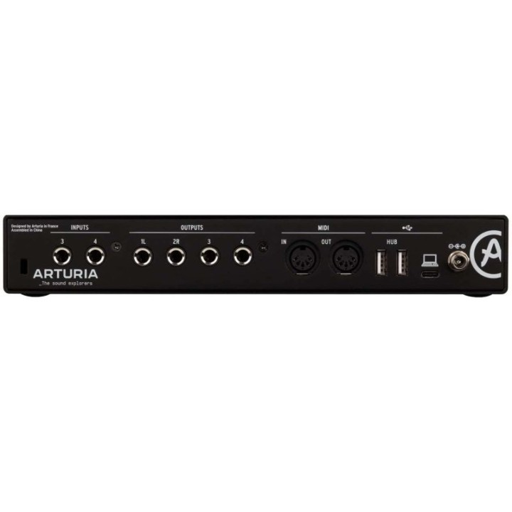 Arturia MiniFuse 4 Interfaz de Audio y MIDI USB Compacta Negra