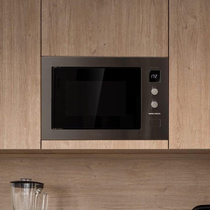 Cecotec Grandheat 2550 Built-in Steel Microondas Integrable con Grill 25L 1320W