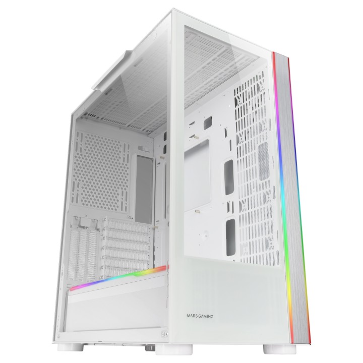 Caja Mars Gaming XXL ATX mATX EATX Blanca (MCULTW)
