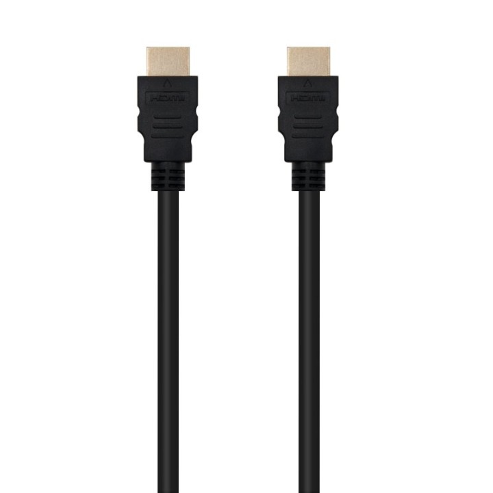 Nanocable Cable HDMI V2.0 4K 60Hz 18Gbps Macho/Macho 1m Negro