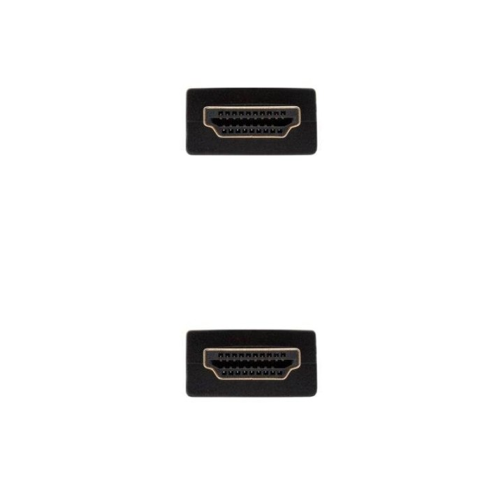 Cable HDMI Nanocable 10.15.3810 10m 4K 60Hz HDR 18Gbps Macho-Macho Negro