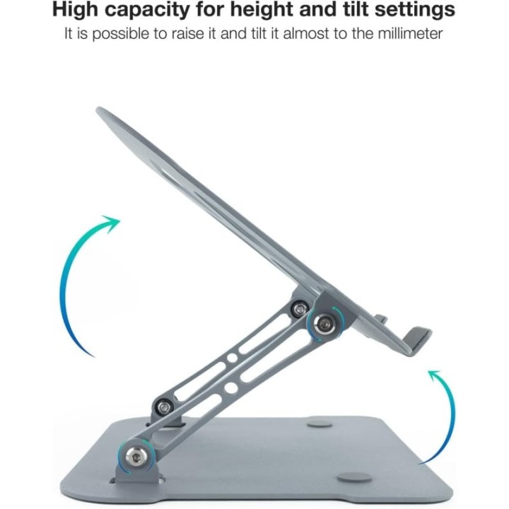TooQ TQLRS0012-AL-G Soporte para Portátiles hasta 17.3"