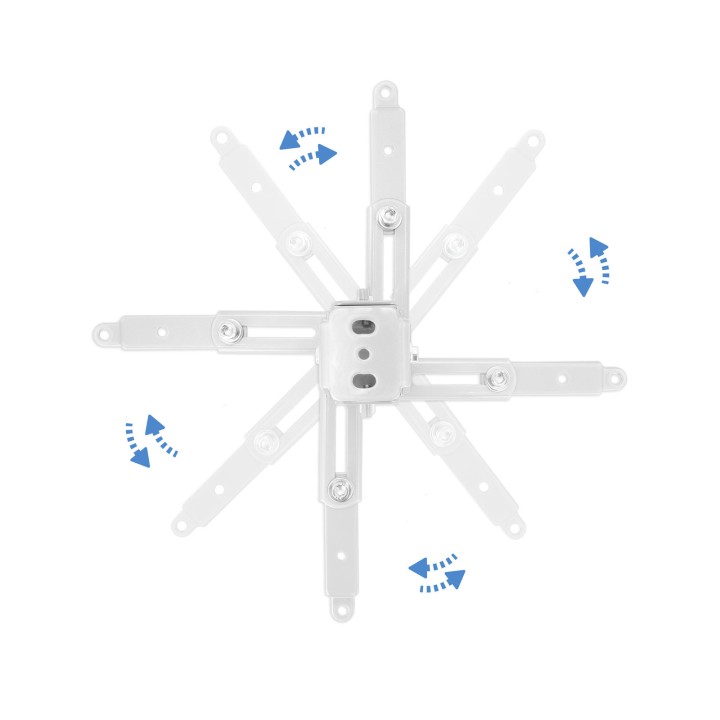 Soporte de Techo TooQ Proyector 20Kg Blanco (PJ2012T-W)
