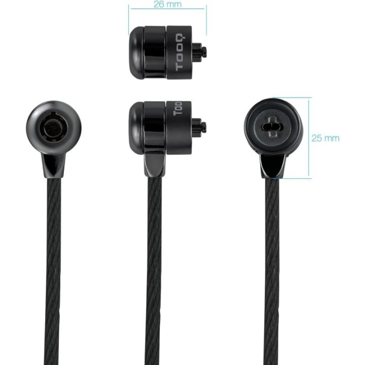 TooQ TQCLKC0025-G Cable de Seguridad con Llave para Portátiles 1.5m Gris