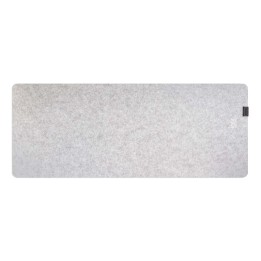 Phoenix Sizigia Alfombrilla Gaming de Fieltro XL Gris Claro 100x40cm