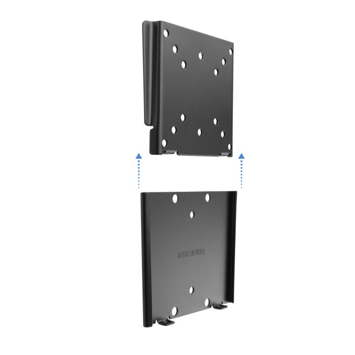Soporte Pared TooQ 10"-23" Máx. 30Kg Negro (LP1023F-B)