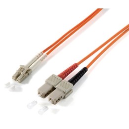 Fibra Óptica EQUIP LC/M a SC/M 1m Naranja (EQ254321)