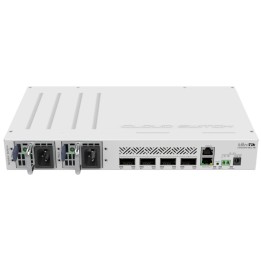 MikroTik CRS504-4XQ-IN Switch 4 Puertos QSFP28 + 1 Puerto Ethernet 3 Puertos PoE