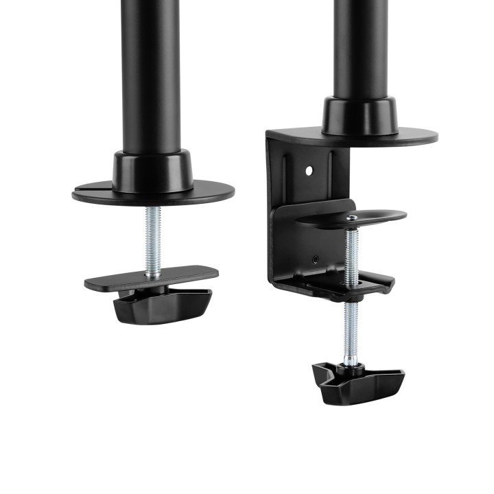 Soporte Mesa TooQ 13"-27" Gira/Inclina 8Kg (DB1327TN-B)