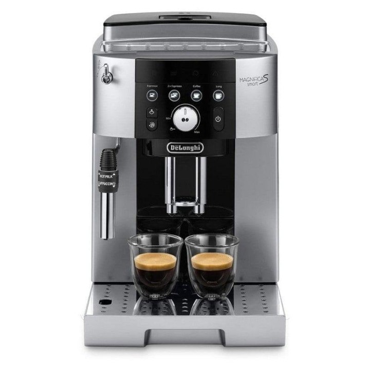 DeLonghi Magnifica S Smart Cafetera Espresso Superautomática 15 Bares Negro/Plata