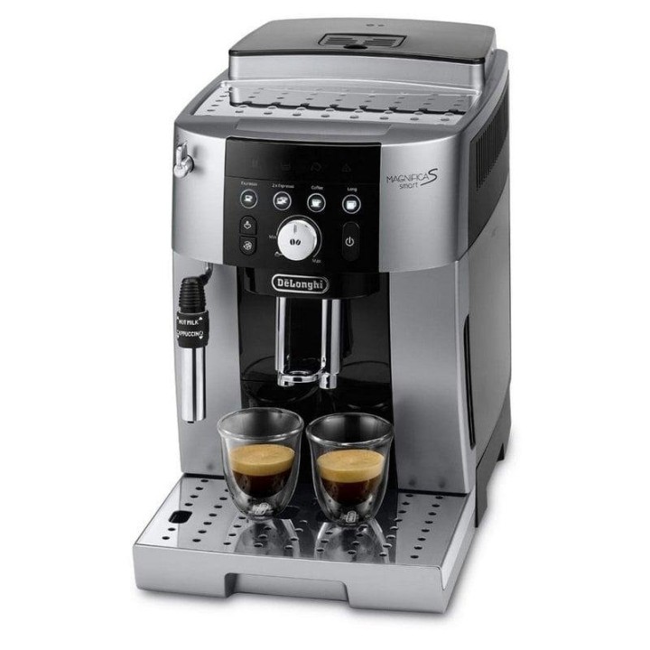 DeLonghi Magnifica S Smart Cafetera Espresso Superautomática 15 Bares Negro/Plata