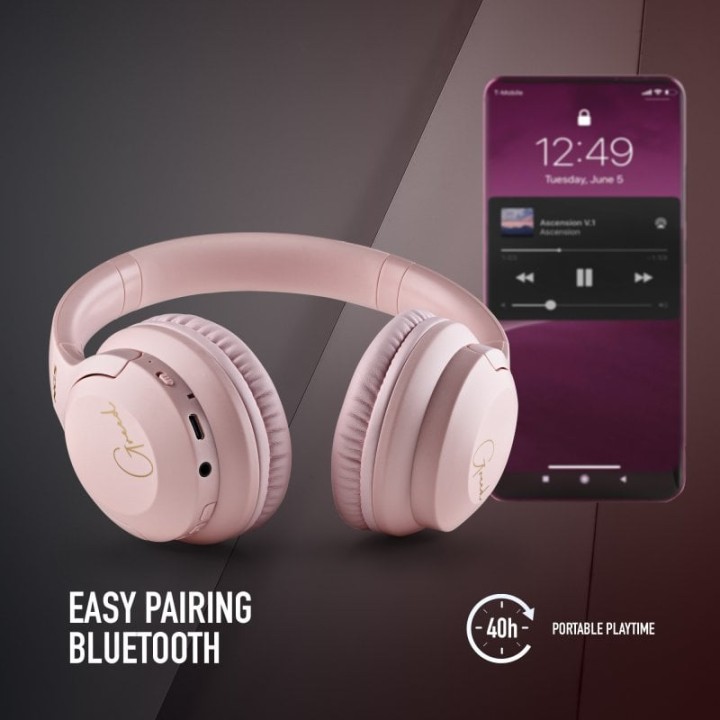 NGS Artica Greed Pink Auriculares Inalámbricos Bluetooth