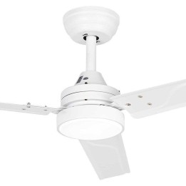 Ventilador de Techo con Luz Jata JVTE4233 40W 106cm 6 Velocidades Motor DC Mando Silencioso Invierno