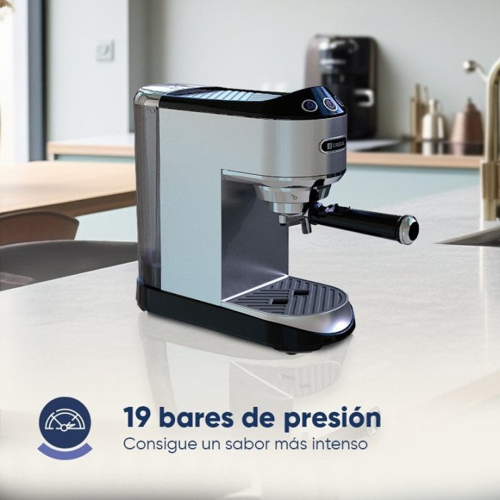 Origial BARISTAEXPERT 19 Cafetera Espresso 19 Bares Acero Inoxidable