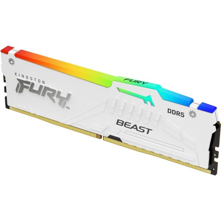 Kingston FURY Beast RGB White DDR5 6000MHz 32GB CL36