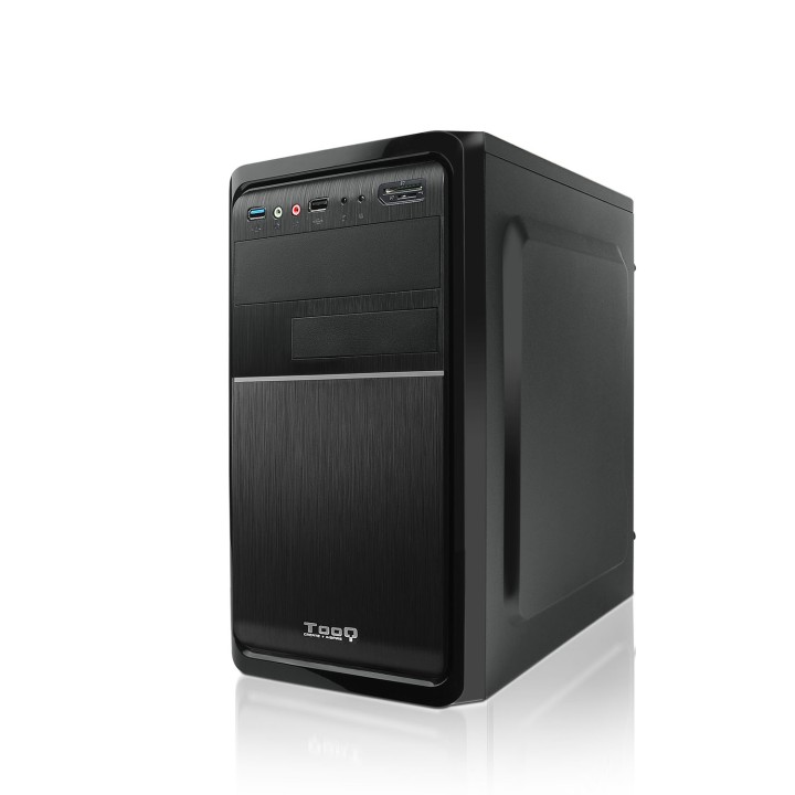 Caja TooQ 500W USB 2.0/3.0 mATX Negra (TQC-4735U3C-B)