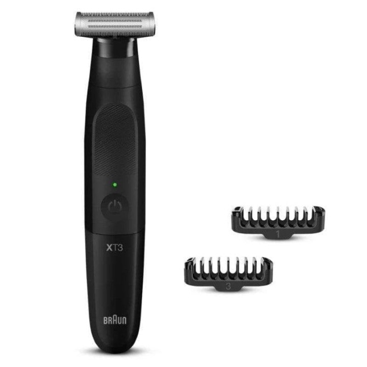 Braun Series X XT3100 Recortadora Afeitadora Corporal Inalámbrica + 3 Accesorios