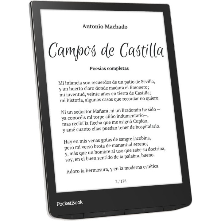 PocketBook InkPad 4 eReader 7.8" 32GB Plata