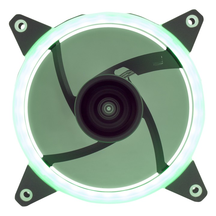 Ventilador Candy 20 Ring 120mm LED Verde (51799)