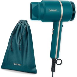 Secador de Pelo Iónico Beurer HC 35 2000W 3 Temperaturas 3 Velocidades Compacto Azul