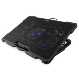 CoolBox COO-NCP17-V5 Base Refrigeradora 5 Ventiladores para Portátiles hasta 17.3"