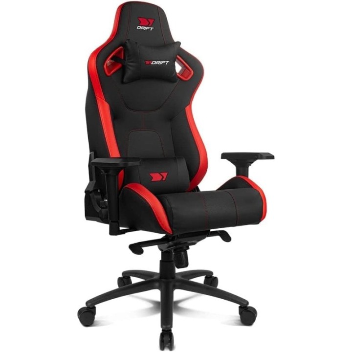 Drift DR600 Extra Wide Silla Gaming Negra/Roja