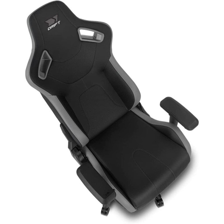 Drift DR600 Extra Wide Silla Gaming Negra/Gris
