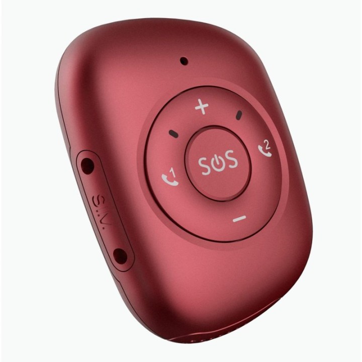 Leotec Tracker GPS 4G Localizador Rojo