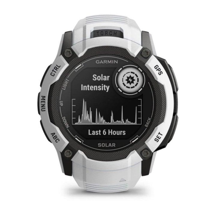 Garmin Instinct 2X Solar Reloj Smartwatch Blanco