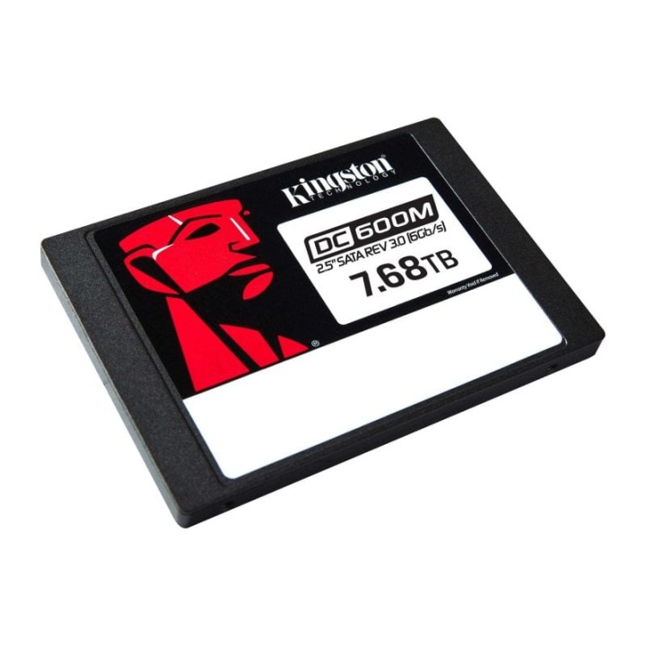 Kingston DC600M 2.5" SSD 7.68 TB Uso Mixto Enterprise SATA 3.0