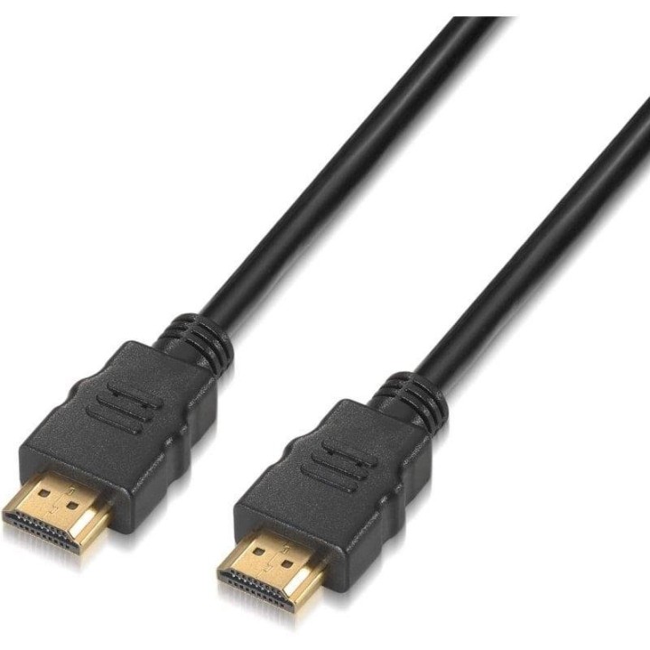 Cable HDMI 2.0 Aisens A120-0122 4K 3D 18Gbps Negro 3m