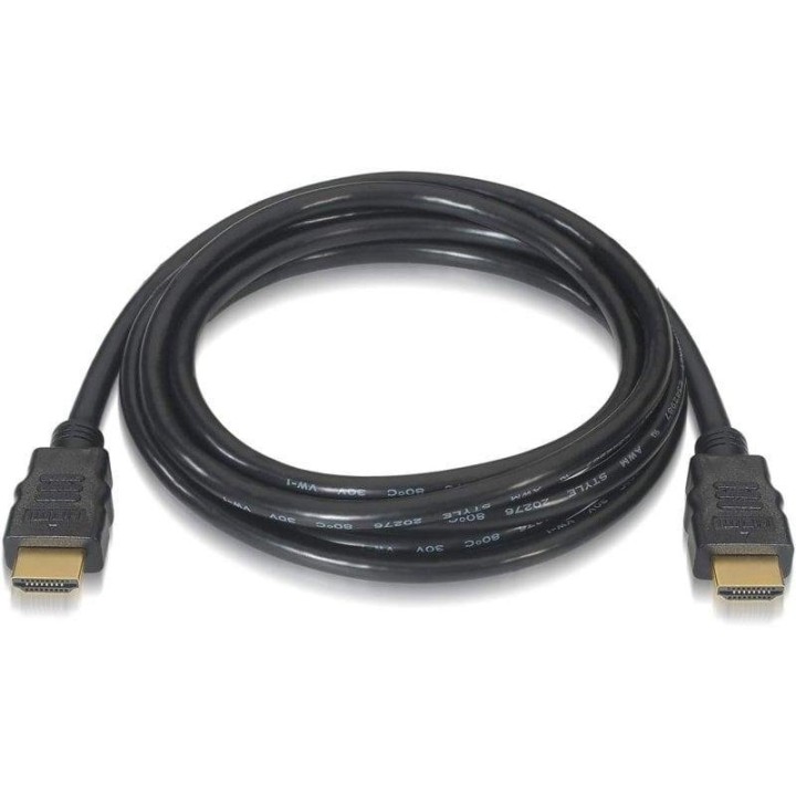 Cable HDMI 2.0 Aisens A120-0122 4K 3D 18Gbps Negro 3m