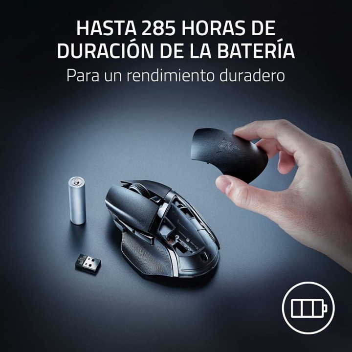 Razer Basilisk V3 X HyperSpeed Ratón Inalámbrico Gaming 18000 DPI