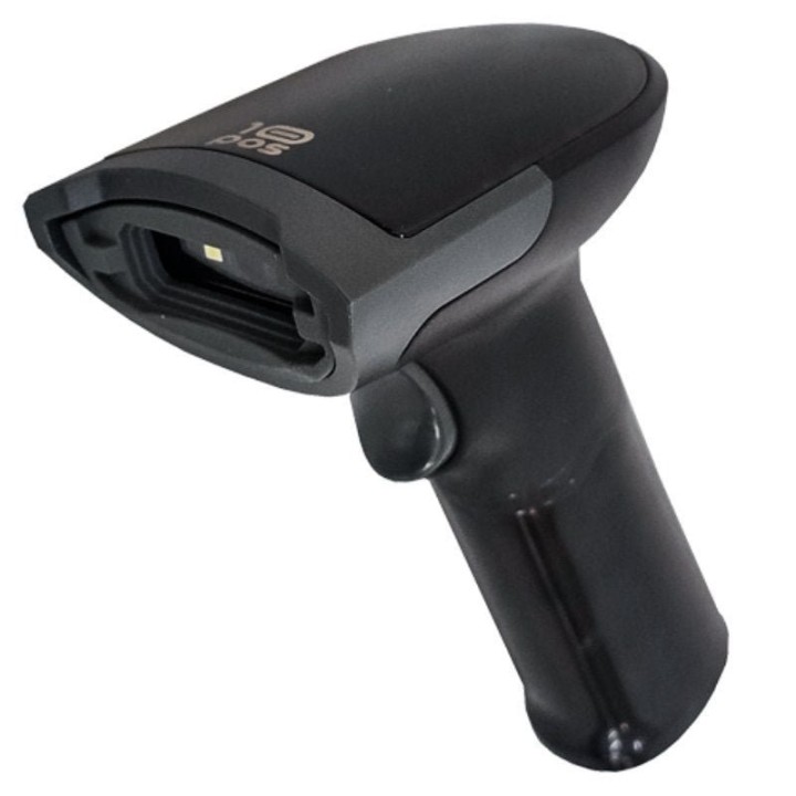 10POS IS-300UN Lector de Código de Barras Portátil 1D/2D USB Negro