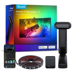 Govee H605C Envisual TV BACKLIGHT T2 Tira LED Inteligente RGB para Televisores de 55 a 65 Pulgadas