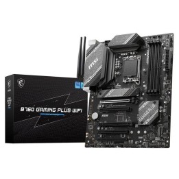 Placa Base MSI B760 GAMING PLUS WIFI B760 LGA 1700 DDR5 ATX WiFi 6E 2.5GbE M.2 RAID