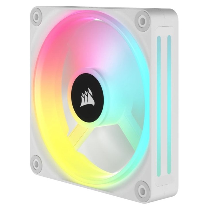 Corsair ICUE Link QX140 RGB 2x Kit de Expansión de Ventilador PWM 140mm Blanco