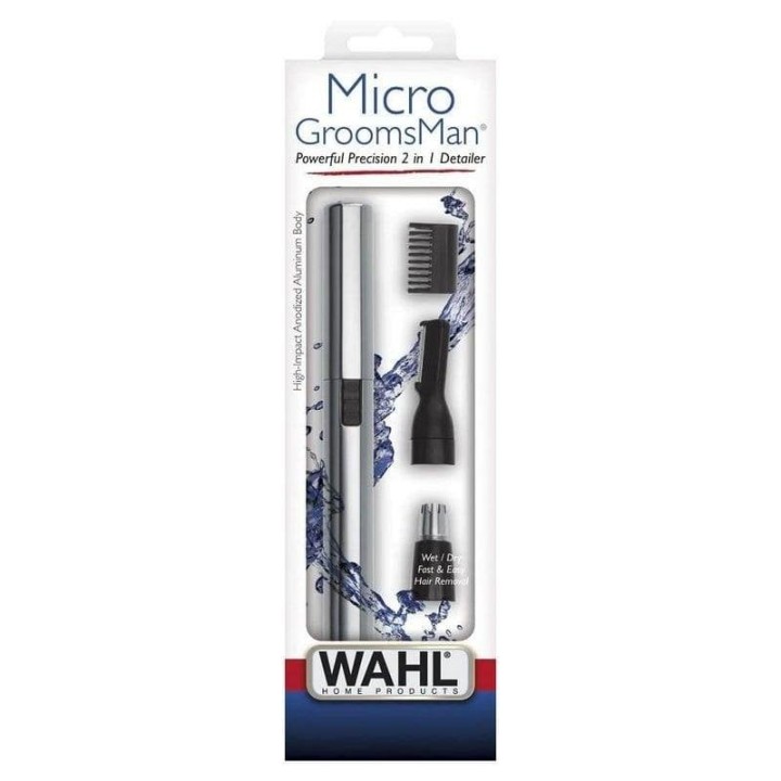 Wahl Micro GroomsMan 5640-616 Recortadora con Batería + 4 Accesorios