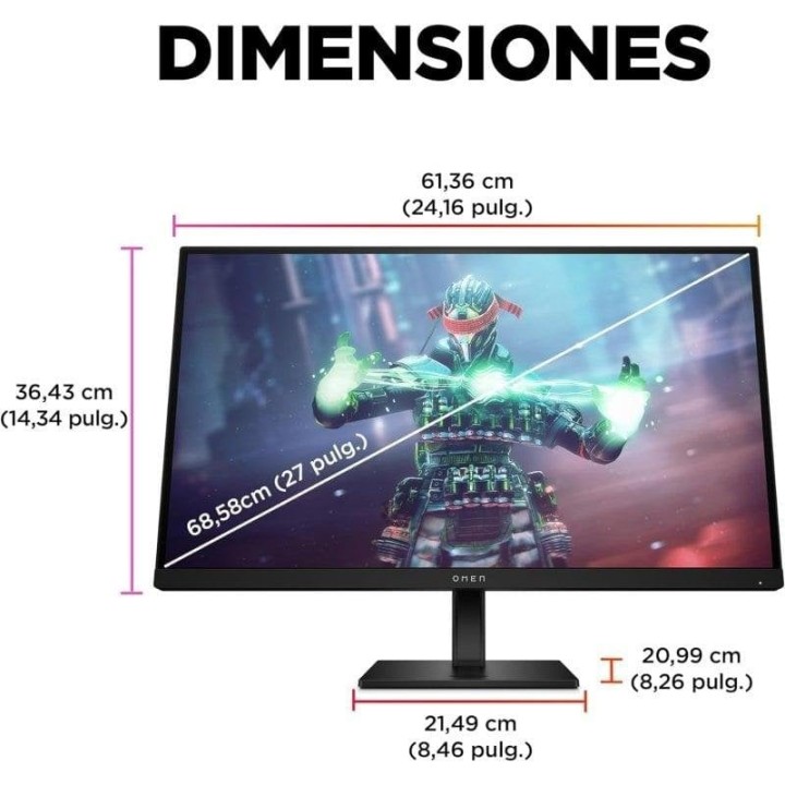 HP OMEN 27k 27" LED IPS UltraHD 4K 144Hz FreeSync Premium